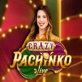 Crazy Pachinko casino game by Evolution – featured logo at PlayMojo Casino
