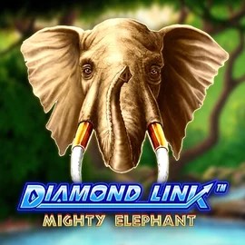 Diamond Link Mighty Elephant logo – Slots by Novomatic at PlayMojo Casino
