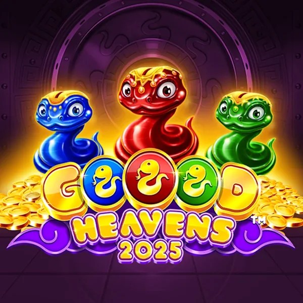 Slots logo of Goood Heavens from Rarestone Gaming at PlayMojo Casino
