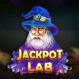 Jackpot Lab slot logo by Platipus at PlayMojo Casino