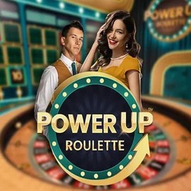 Live Casino logo of PowerUP Roulette from Pragmatic Play at PlayMojo Casino