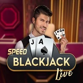 Official Live Casino logo: Speed Blackjack by Pragmatic Play at PlayMojo Casino