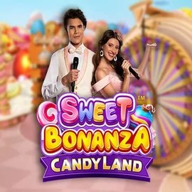 Sweet Bonanza Candy Land Live casino game by Pragmatic Play – featured logo at PlayMojo Casino